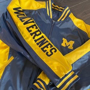 Vintage University of Michigan Bomber Jacket